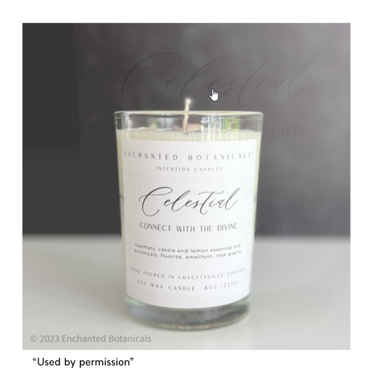 Celestial Intention Candle