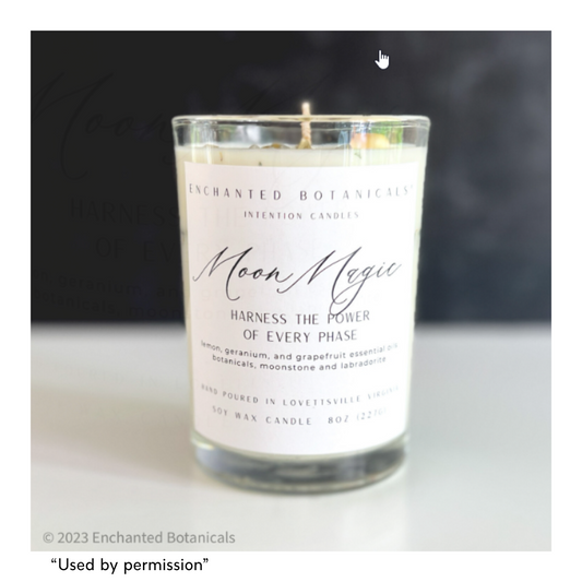 Moon Magic Intention Candle