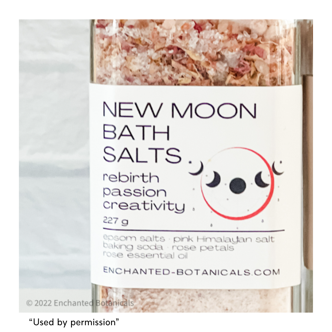 New Moon Bath Salts